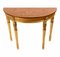 Tables Console Adams avec Base en Marqueterie Dorée, Set de 2 3