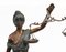 Bronze Gerechtigkeitsguss Legal Scale Lady Statue 5