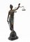 Bronze Gerechtigkeitsguss Legal Scale Lady Statue 2