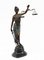 Estatua de la dama de la balanza legal de fundición de la justicia de bronce, Imagen 1