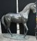 Scultura equestre di cavallo da giardino in bronzo, Immagine 9