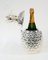 Enfriador de champán con forma de piña y plata, Imagen 4
