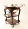 Silver Plate Beef Trolley Meat Carver Drakes, 1930s 6