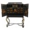 Chinese Black Lacquer Collectors Cabinet 5