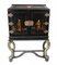 Chinese Black Lacquer Collectors Cabinet 1
