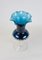 Mid-Century Dark Blue Murano Glass Vase, Italy, 1960s 12