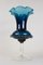 Mid-Century Dark Blue Murano Glass Vase, Italy, 1960s 7