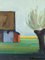 Barns, 1950s, Oil on Canvas, Framed 7