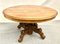 Antique French Oval Coffee Table, 1800s 8