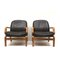 Vintage Danish Armchairs with Leather Upholstery, 1970s, Set of 2, Image 4