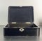 Three Black Japanese Lacquer Nesting Boxes with Two Keys, 1880, Set of 3 3