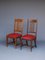 Chaises d'Appoint par Jacques Van Den Bosch pour T Binnenhuis, 1920s, Set de 2 3