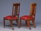 Chaises d'Appoint par Jacques Van Den Bosch pour T Binnenhuis, 1920s, Set de 2 12