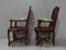 Regency Chairs in Walnut, 1920s, Set of 2 29