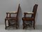 Regency Chairs in Walnut, 1920s, Set of 2, Image 29