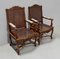 Chaises Regency en Noyer, 1920s, Set de 2 1