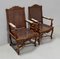 Regency Chairs in Walnut, 1920s, Set of 2 1