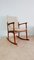 Rocking-Chair Mid-Century en Teck par Vamdrup, Danemark, 1960s 1