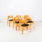 Mobilier de Salle à Manger Space Age par Preben Fabricius pour Interplast, 1970s, Set de 7 5