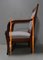 19th Century Egyptian Light Mahogany Armchairs, Set of 2, Image 17