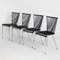 Scoubidou Chairs attributed to André Monpoix, France, 1960s, Set of 4 4
