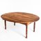 Large Vintage Flap Table in Waxed Cherrywood, France, 1960s 1