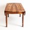 Large Vintage Flap Table in Waxed Cherrywood, France, 1960s 7