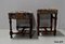 19th Century Louis XIV Tandem Walnut Stools, Set of 2, Image 7