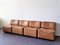 Patinated Ds-15 4-Element Leather Sofa for de Sede, Switzerland, 1970s, Set of 4, Image 2