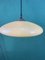 Lampada in vetro opalino beige, anni '40, Immagine 9