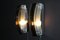 Sconces in Smoked and Light Green Glass in the style of Max Ingrand, 1960s, Set of 2 12