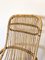 Wicker & Bamboo Armchairs, 1970s, Set of 2 5