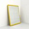 Yellow Frame Mirror from Metalplastica, 1970s, Image 4