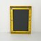 Yellow Frame Mirror from Metalplastica, 1970s 8