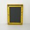 Yellow Frame Mirror from Metalplastica, 1970s, Image 8