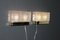 Apliques de pared rectangulares de cristal de Murano texturizado, 2000. Juego de 2, Imagen 8