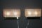 Rectangular Wall Lights Sconces in Textured Murano Glass, 2000, Set of 2, Image 11