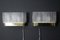 Rectangular Wall Lights Sconces in Textured Murano Glass, 2000, Set of 2, Image 7