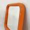 Orange Frame Mirror from Carrara & Matta, 1970s 4