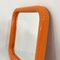 Orange Frame Mirror from Carrara & Matta, 1970s, Image 4