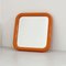 Espejo con marco naranja de Carrara & Matta, años 70, Imagen 1