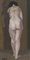 René Guinand, Femme nue de dos, 1947, Huile sur Carton, Encadrée 1