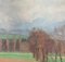 Albert Jakob Welti, Paysage campagnard, 1944, Olio su cartone, con cornice, Immagine 4