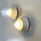 White Pyramid Wall Lights, 1980s, Set of 2, Image 2