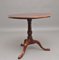 Antique 18th Century Mahogany Tripod Table, 1780s, Image 1