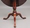 Antique 18th Century Mahogany Tripod Table, 1780s, Image 4