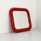 Red Delfo Mirror by Sergio Mazza for Artemide, 1960s 2