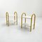 Yellow Tubular Nightstands, 1970s, Set of 2 6