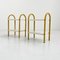 Yellow Tubular Nightstands, 1970s, Set of 2 1