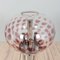 Italienische Stehlampe aus mundgeblasenem Muranoglas & Chrom im Stil von Toni Zuccheri, 1970er 6